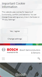 Mobile Screenshot of bosch-semiconductors.com