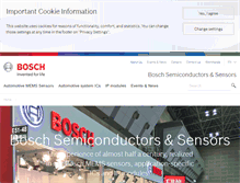 Tablet Screenshot of bosch-semiconductors.com